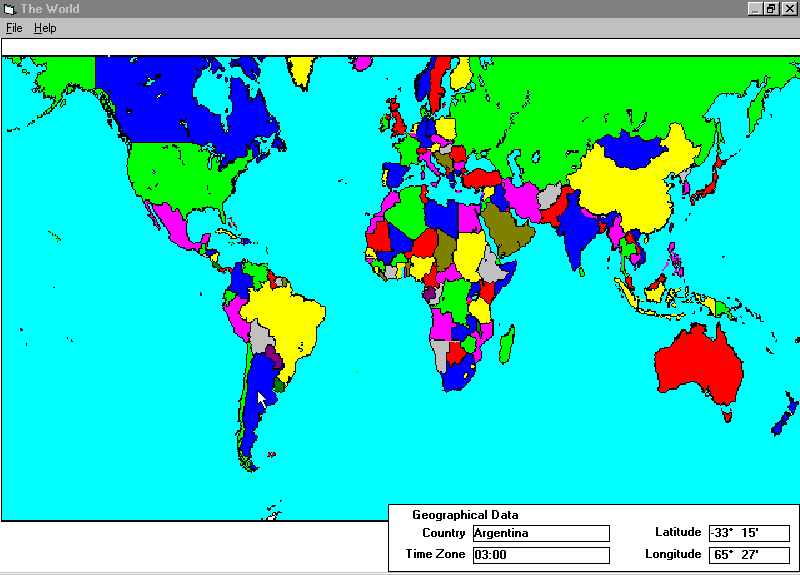 World Map 2100