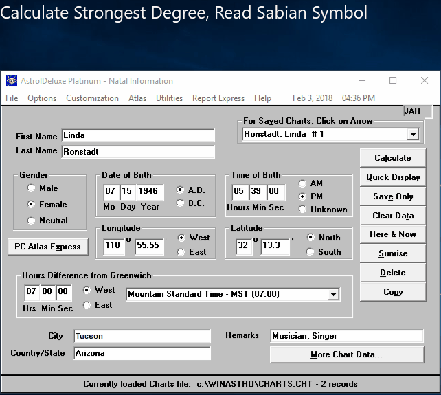  Degree Strengths, Sabian Symbol Animation 