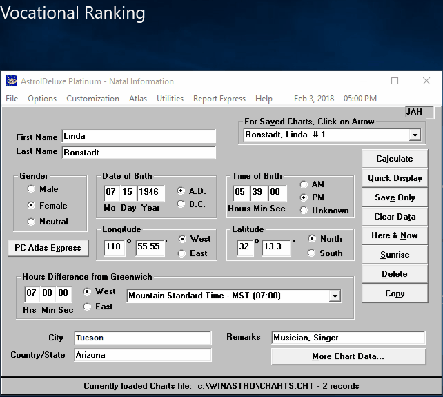  Vocational Ranking Animation 